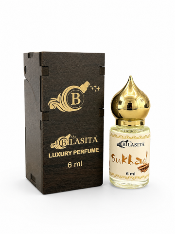 Sukhad Attar |Fresh & Luxury Unisex Fragrance | Long Lasting Fragrance for Men and Women | Premium Roll-On Attar for Men & Women 6ML