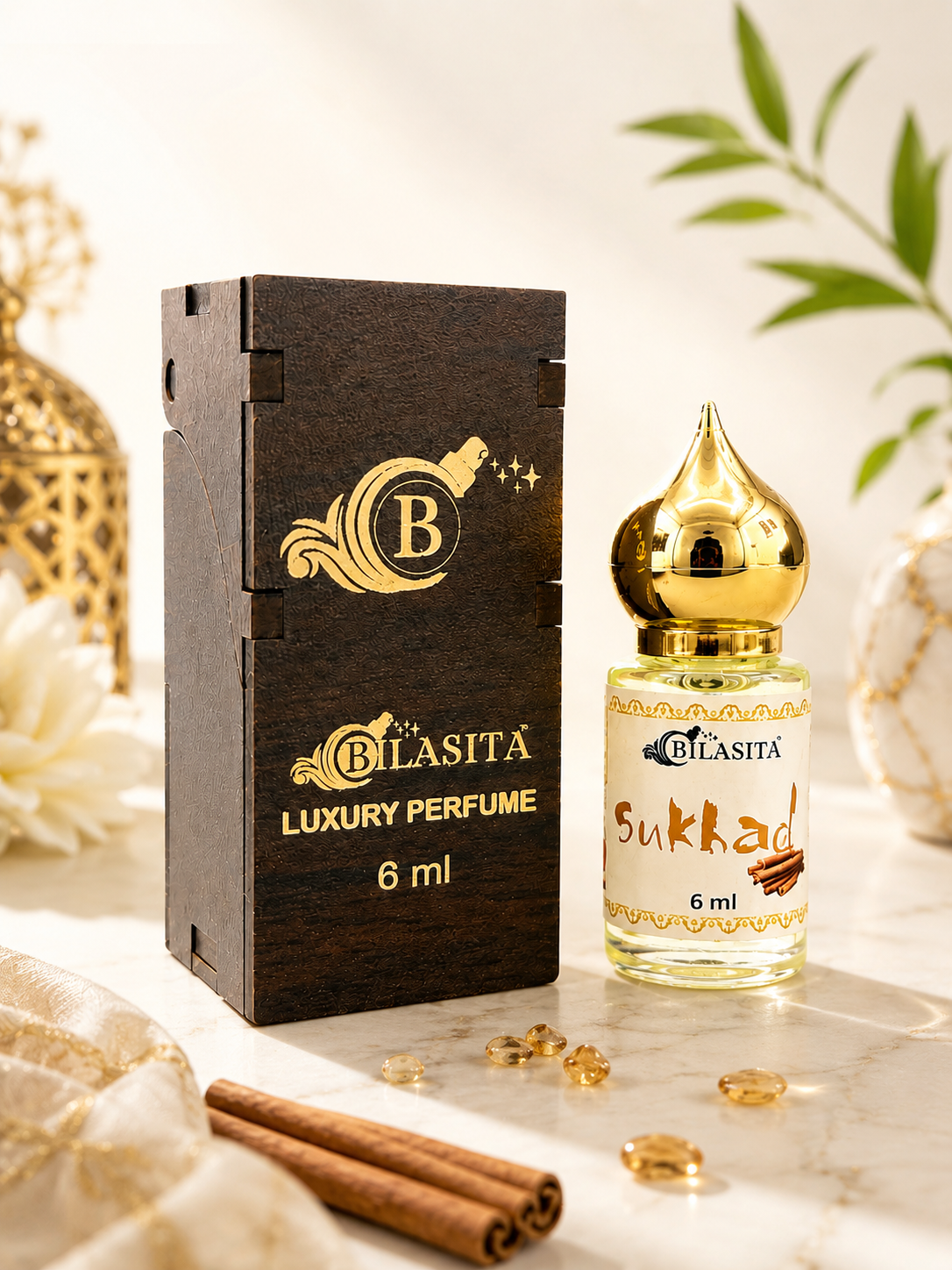 Sukhad Attar |Fresh & Luxury Unisex Fragrance | Long Lasting Fragrance for Men and Women | Premium Roll-On Attar for Men & Women 6ML