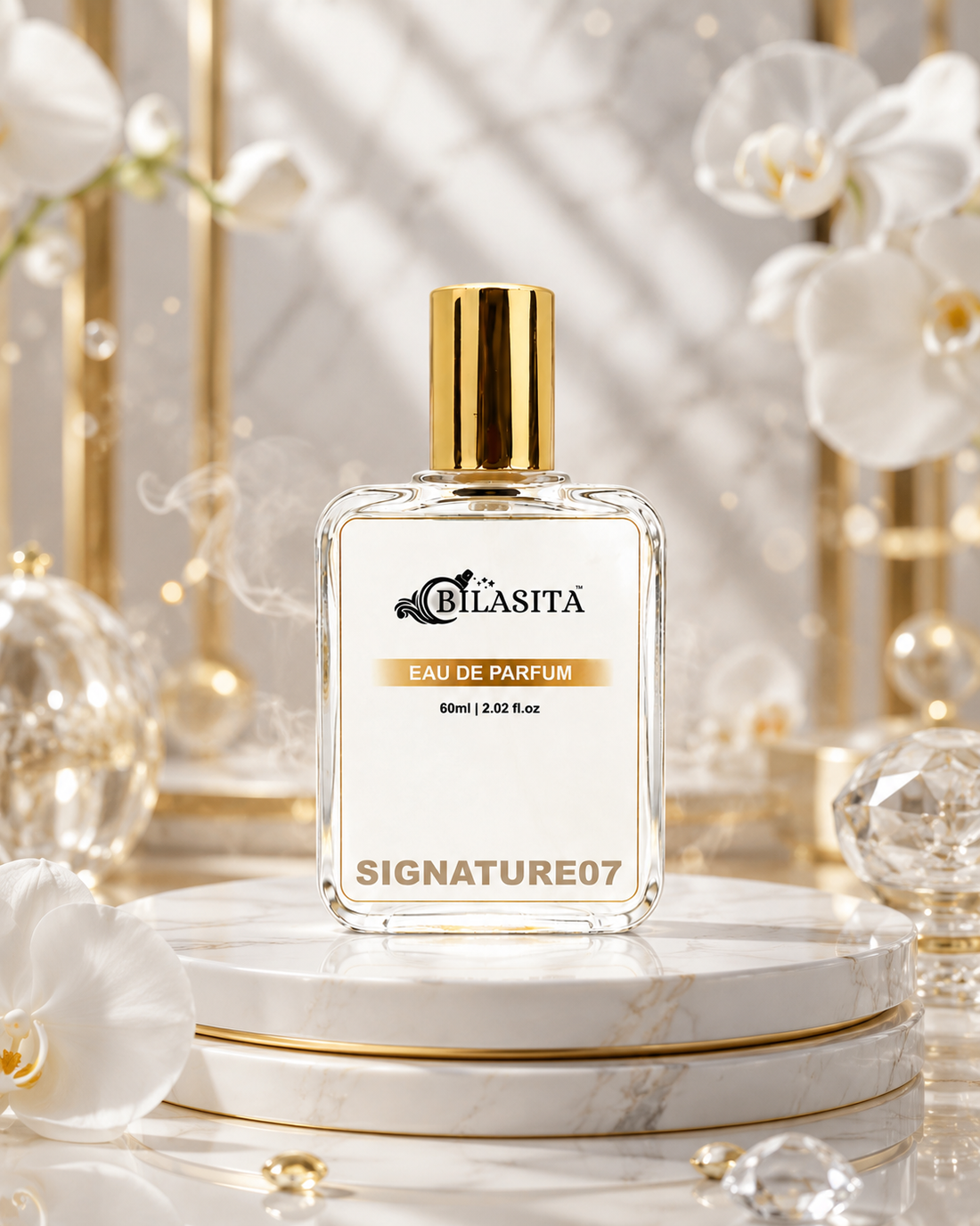 SIGNATURE07 Luxury Perfume with 30% French Fragrance Oil | Eau de Parfum for Men & Women | Long Lasting Elegant Fragrance | 60 ml EDP
