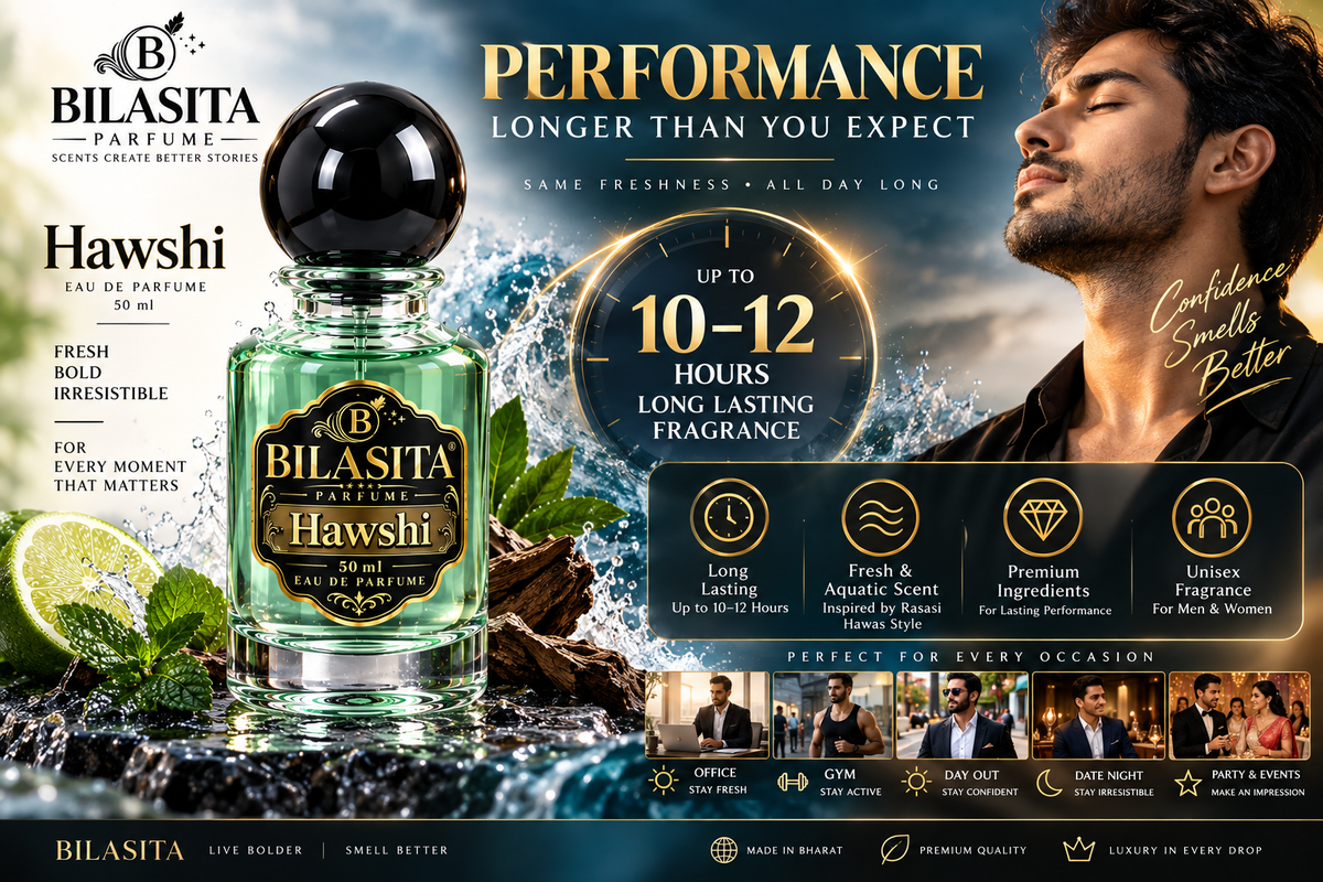 Bilasita Hawshi  Luxury Perfume – Long Lasting Eau de Parfum for Men & Women