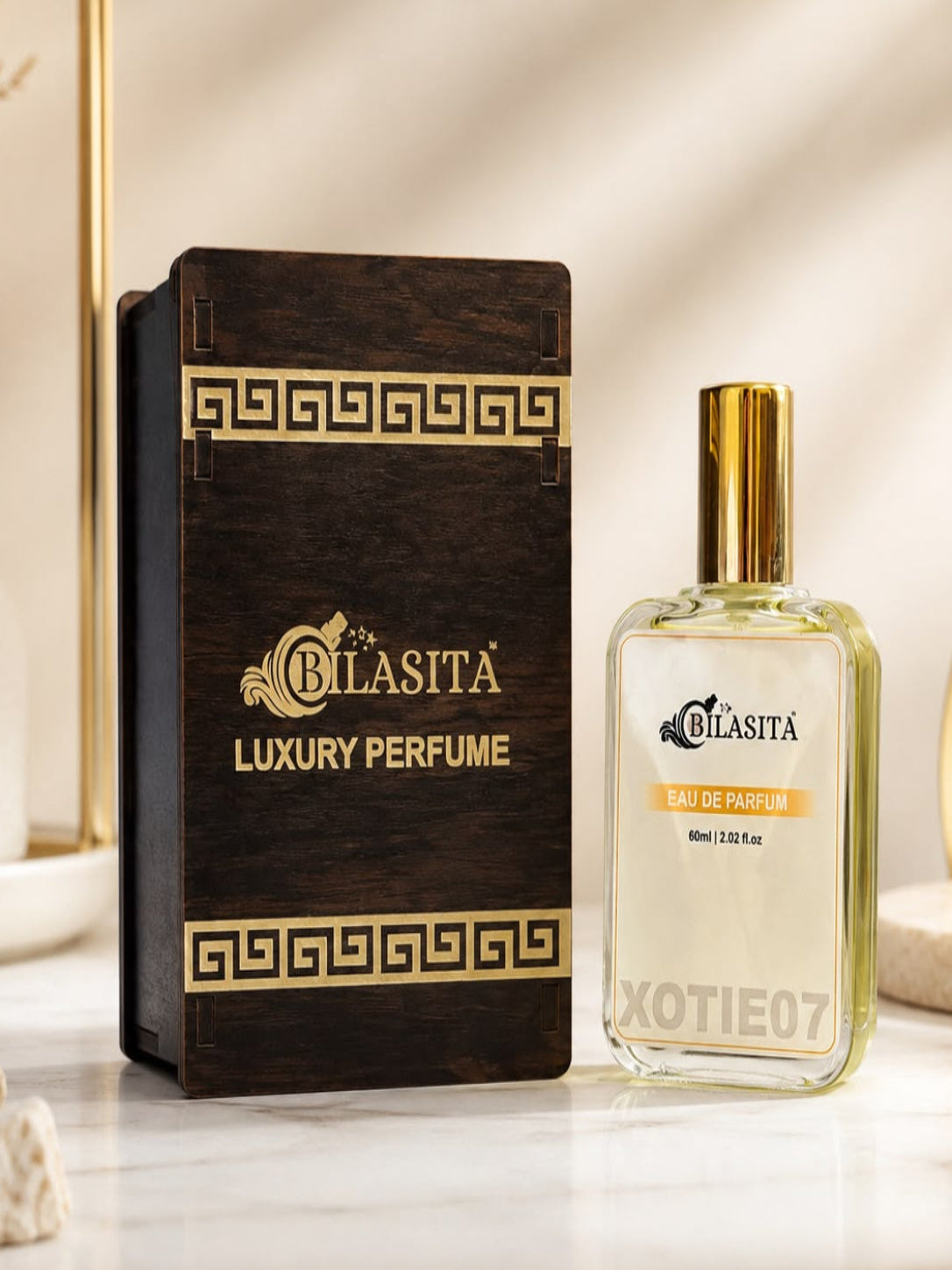 XOTIE07 Luxury Perfume with 35% French Fragrance Oil | Eau de Parfum for Men & Women | Long Lasting Elegant Fragrance | 60 ml EDP